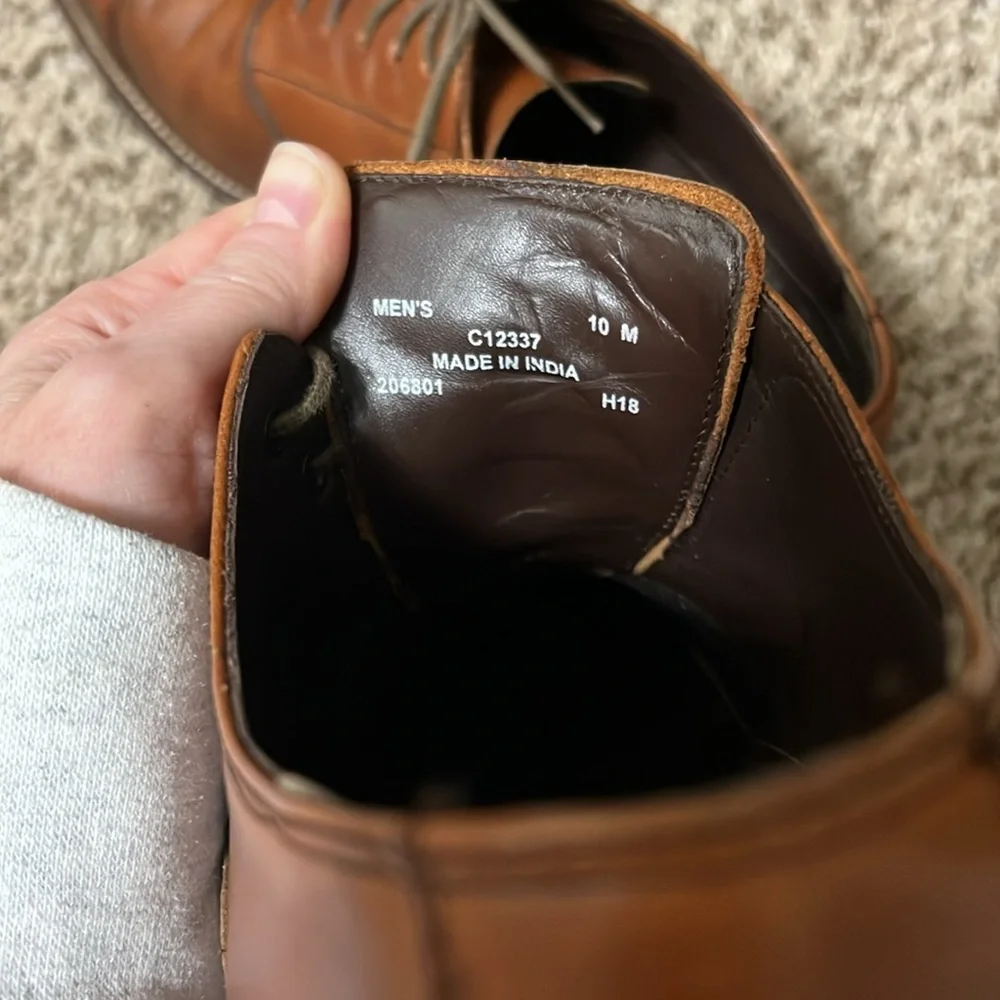 Cole Haan Leather Carnegie Oxfords. Men’s Size 10 - Picture 2 of 10